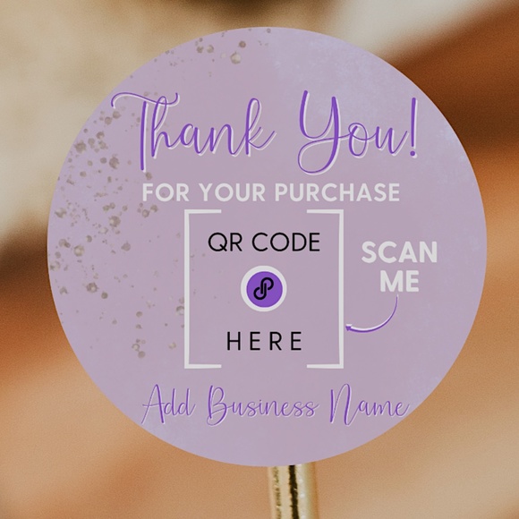 Custom QR Code Stickers - Picture 1 of 4